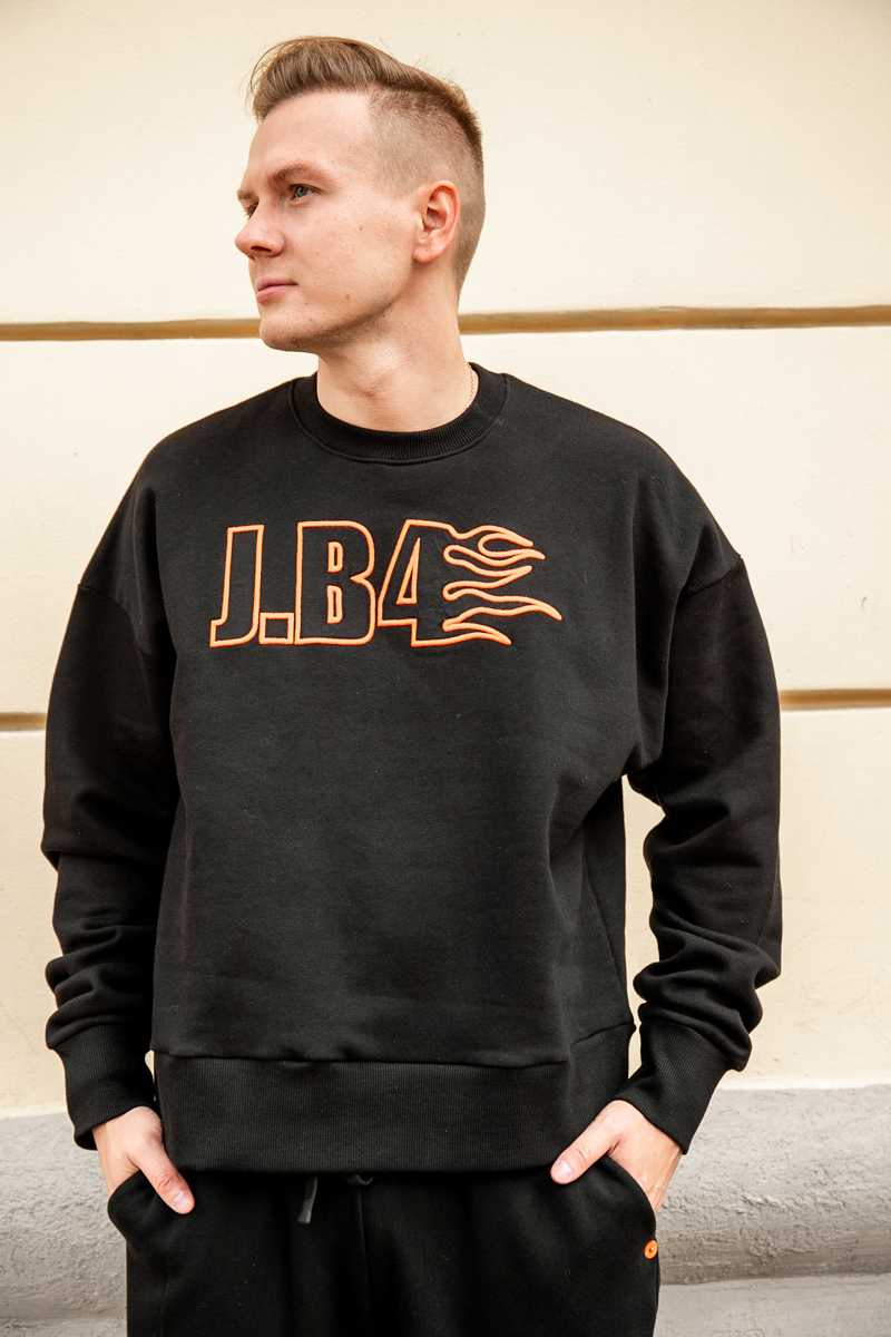 Свитшот J.B4 (Just Before) черный