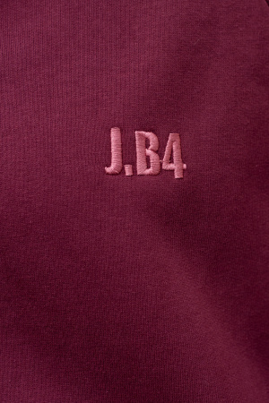 Костюм J.B4 (Just Before) спортивный теплый в цвете бургунди, брюки клеш